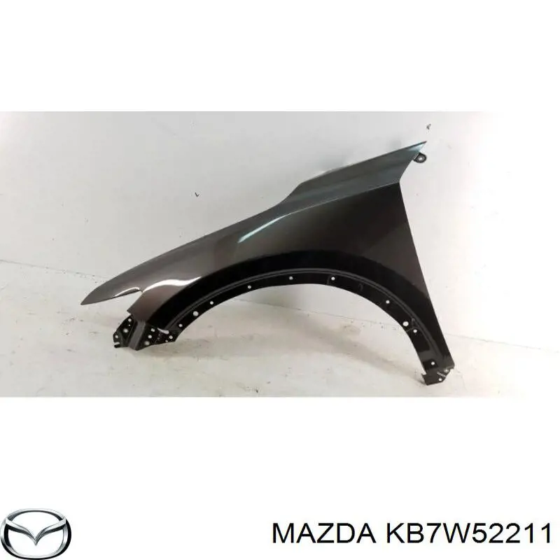 Крило переднє ліве KB7W52211 Mazda