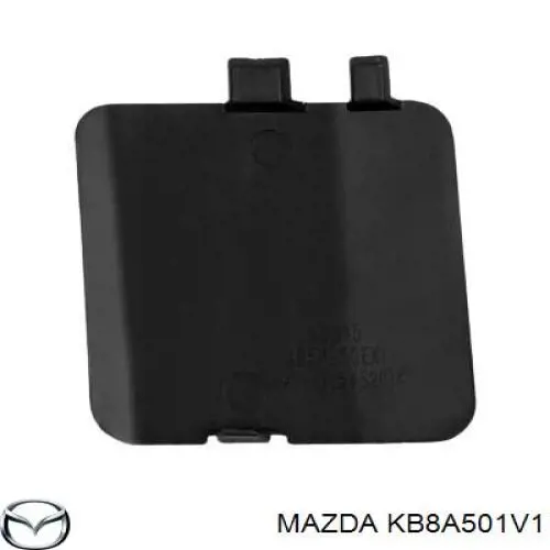 Повітропровід (дефлектор) радіатора, лівий Mazda KB8A501V1 ціна, від 8.18 USD