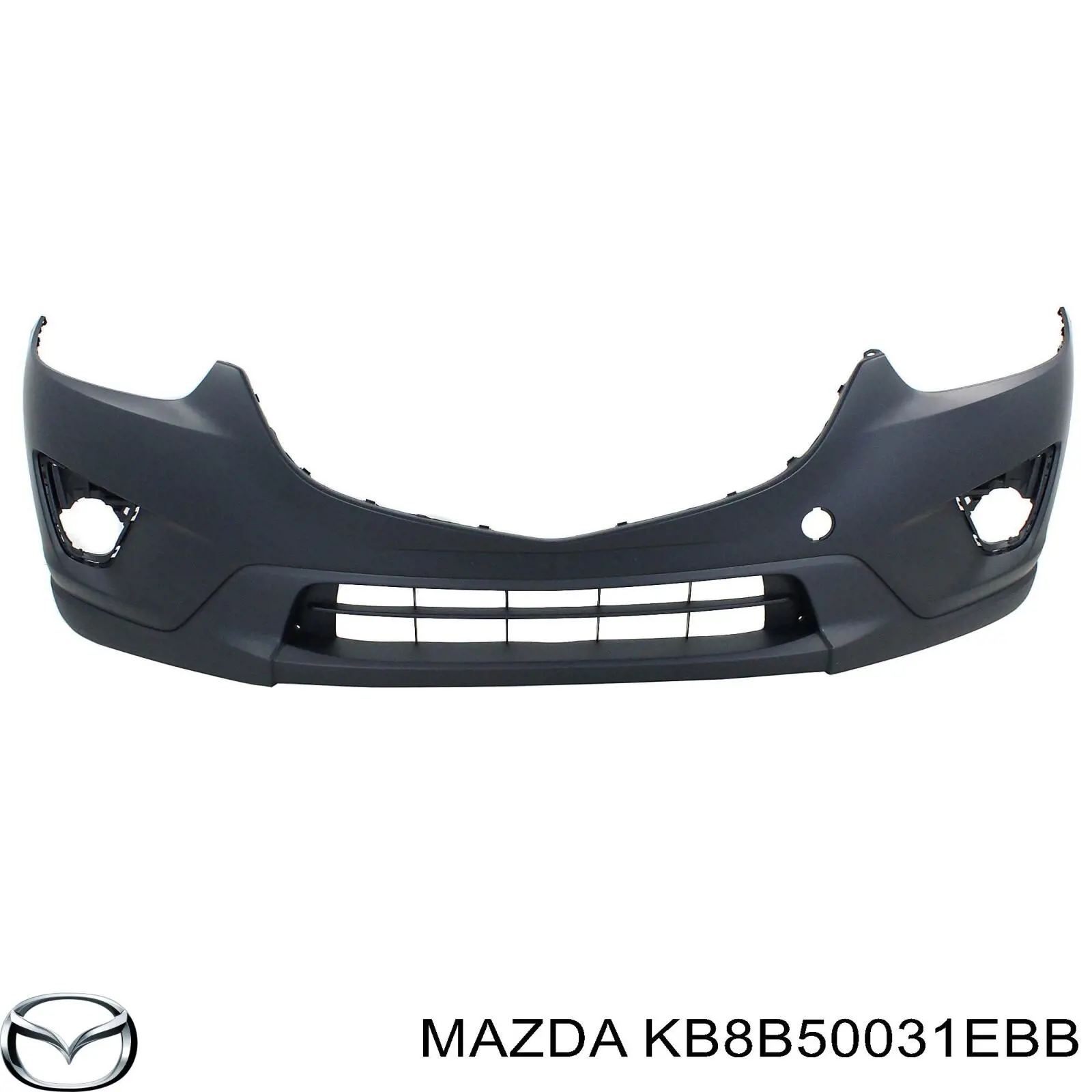 Бампер на авто Mazda KB8B50031EBB ціна, від 481.43 USD