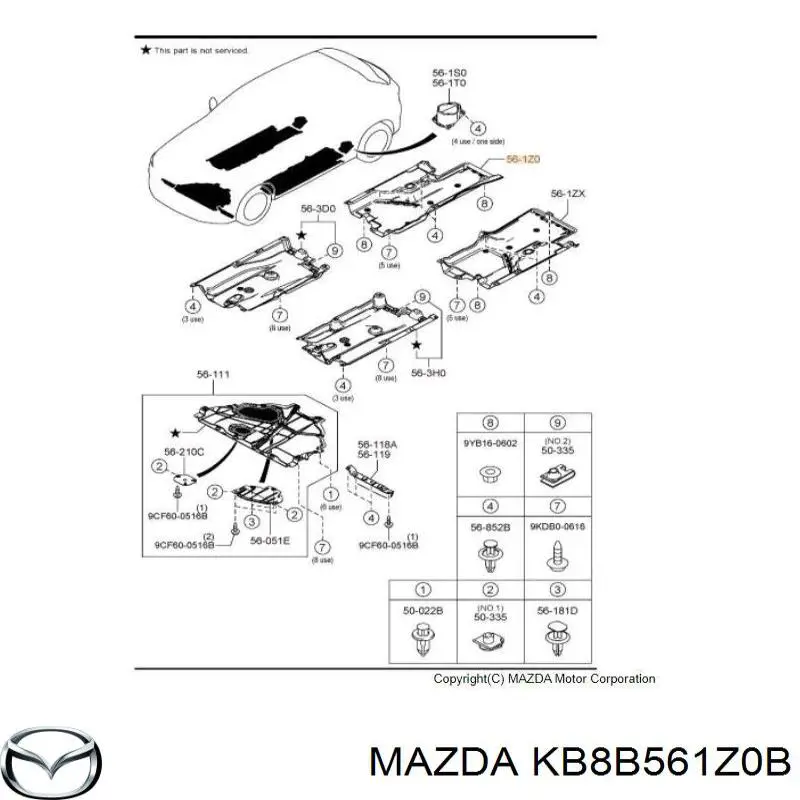  KB8B561Z0B Mazda