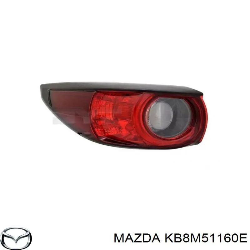 KB8M51160E Mazda Задній лівий зовнішній ліхтар