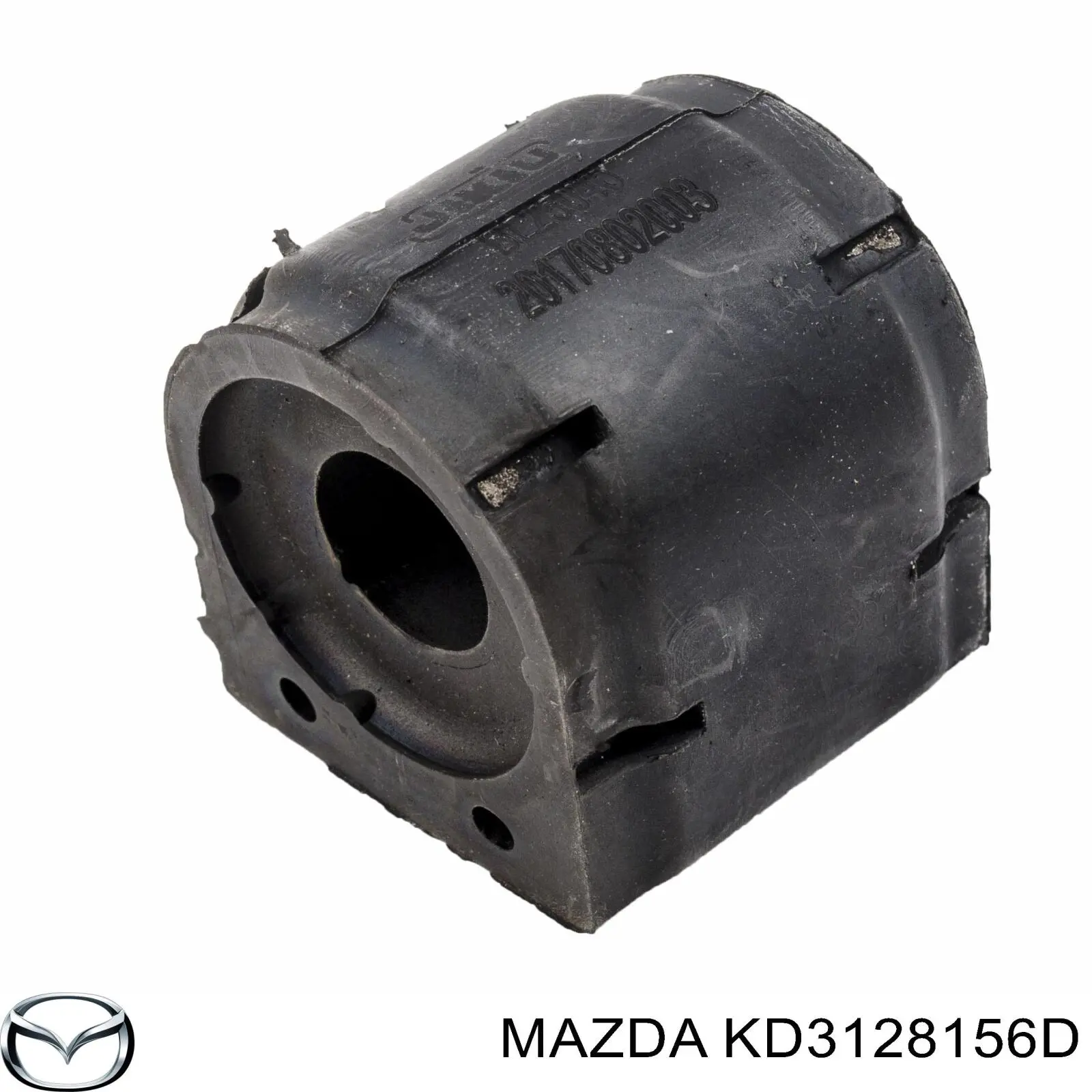 Втулка стабілізатора заднього Mazda KD3128156D ціна, від 4.66 USD