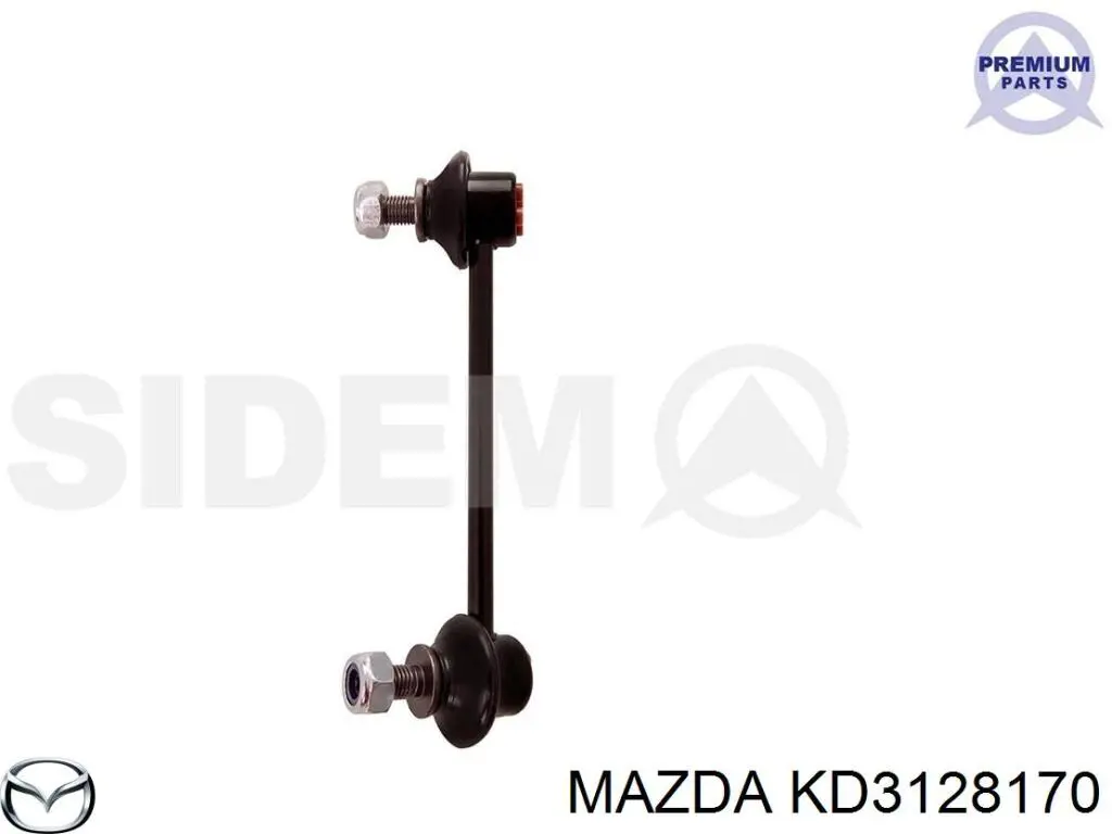 Лінк стабілізатора, правий Mazda KD3128170 ціна, від 9.68 USD