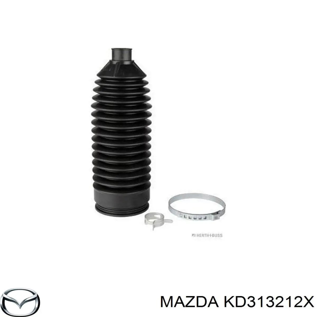 KD313212X Mazda пильник рульового механізму/рейки