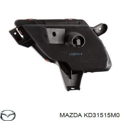 Катафот (відбивач) заднього бампера, лівий KD31515M0 Mazda