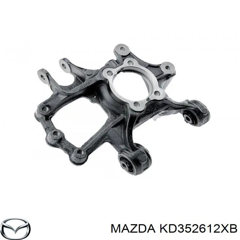 Кулак поворотний лівий Mazda KD352612XB ціна, від 55.56 USD