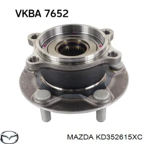 KD352615XC Mazda Маточина задня