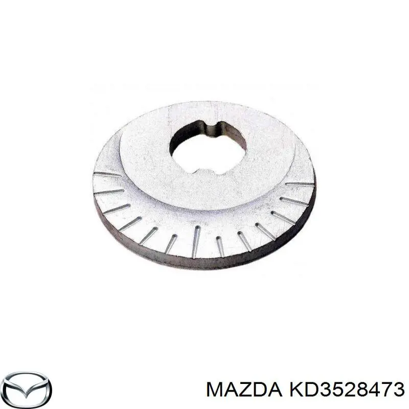 Шайба болта кріплення заднього нижнього важеля, внутрішня Mazda KD3528473 ціна, від 4.70 USD