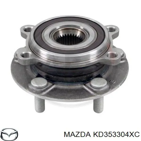 Маточина колеса передня Mazda KD353304XC ціна, від 2106.25 UAH