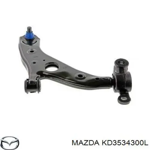 Важіль передньої підвіски нижній, правий Mazda KD3534300L ціна, від 51.70 USD