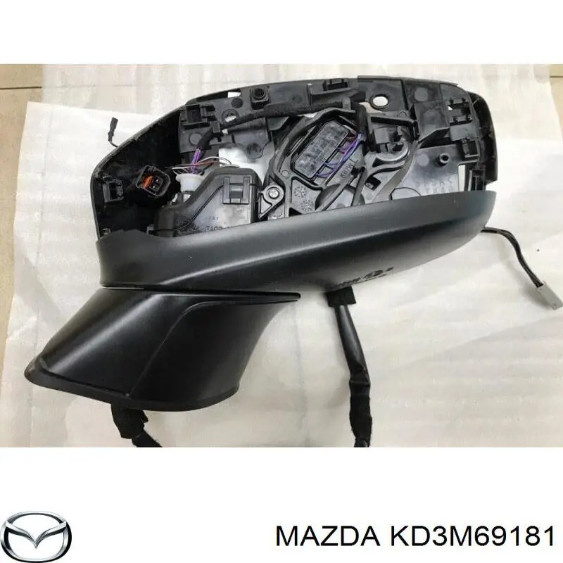 Купити KD3M69181 Mazda Бічне дзеркало заднього виду ліве