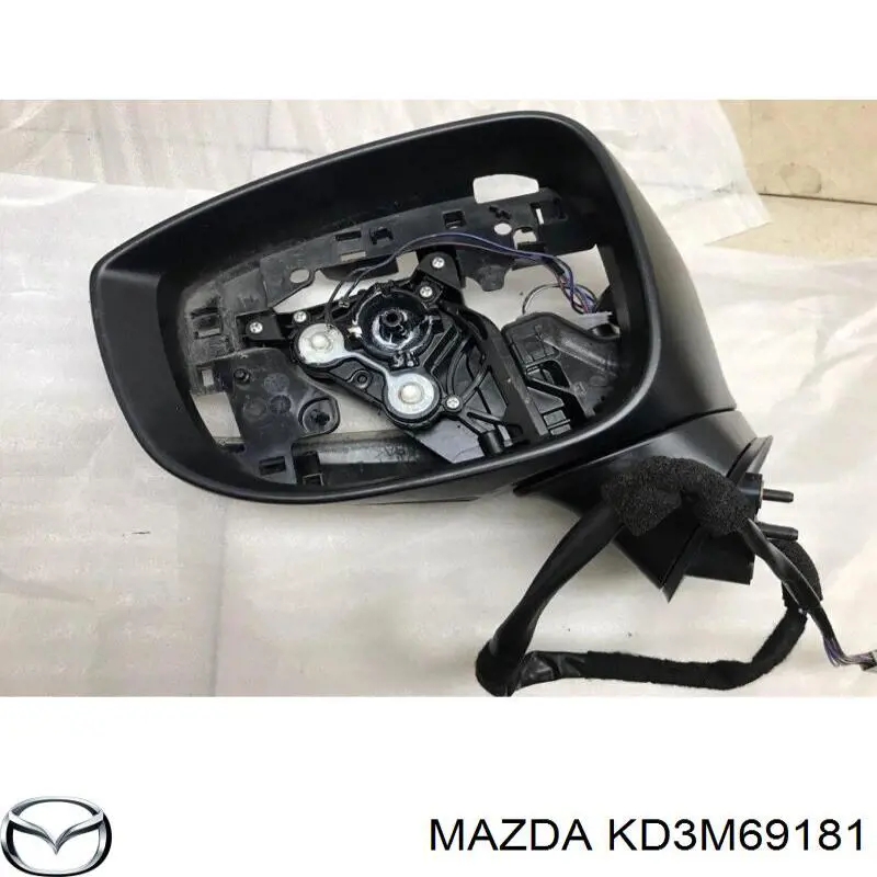 Ліве бокове дзеркало KD3M69181 Mazda