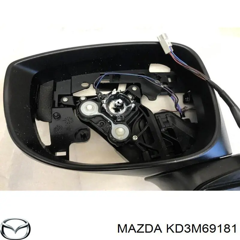 Ліве бічне дзеркало Mazda KD3M69181 ціна, від 427.70 USD