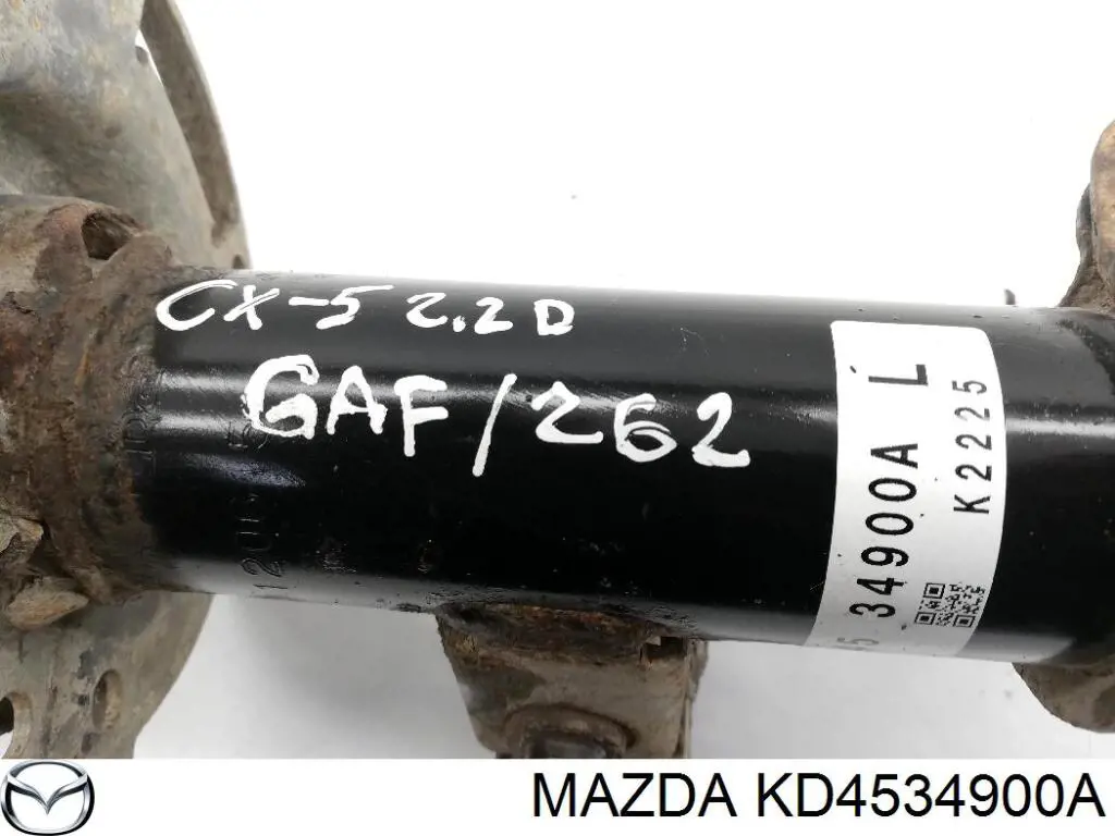 Купити KD4534900A Mazda Амортизатора передній лівий