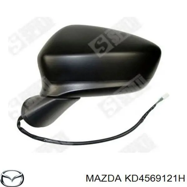 Праве бічне дзеркало Mazda KD4569121H ціна, від 173.52 USD