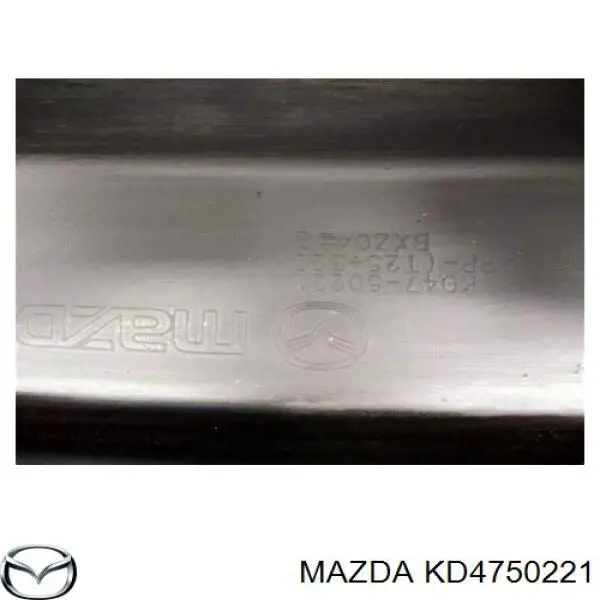 Кожух бампера заднього Mazda KD4750221 ціна, від 76.01 USD