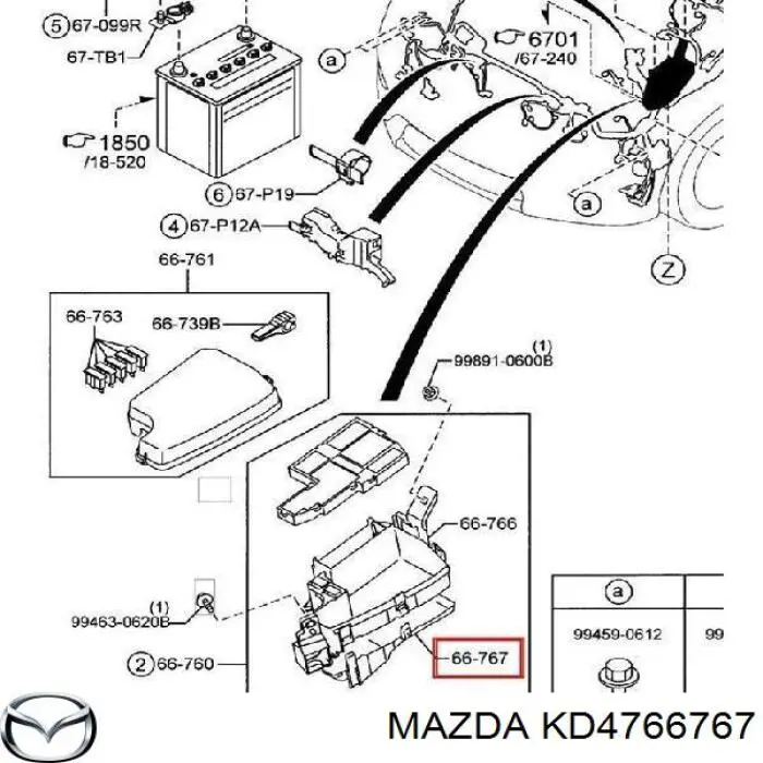  KD4766767 Mazda