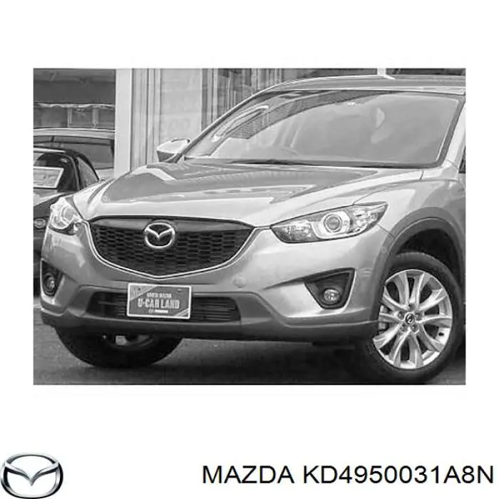 Купити KD4950031A8N Mazda Буфер (бампер) передній