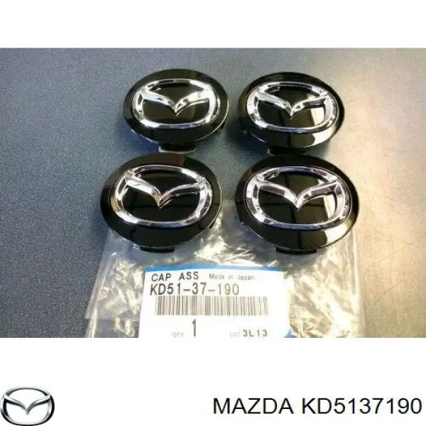 Купити KD5137190 Mazda Автомобільні ковпаки