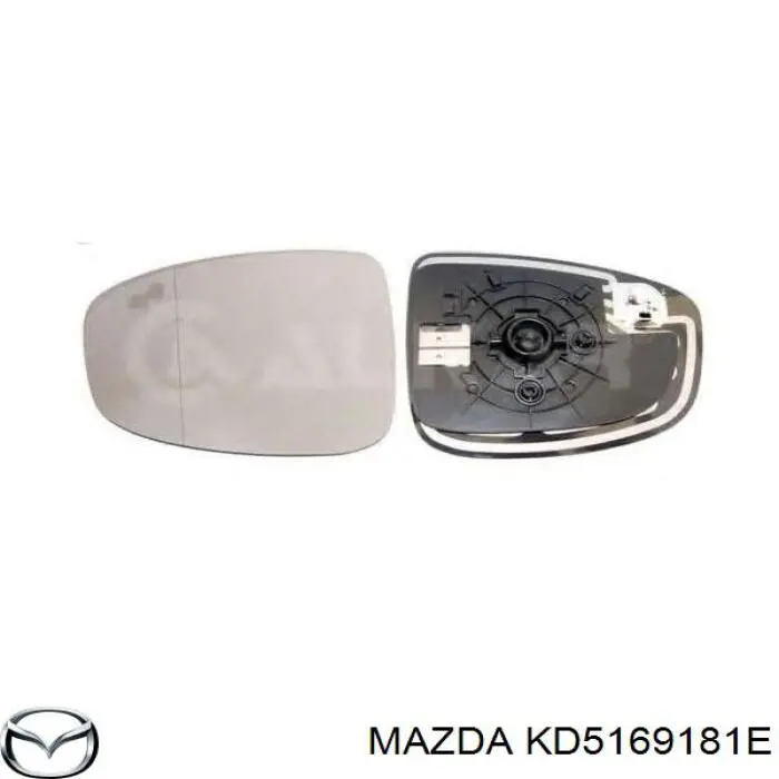 Ліве бічне дзеркало Mazda TK48691N7A51 ціна, від 33.32 USD