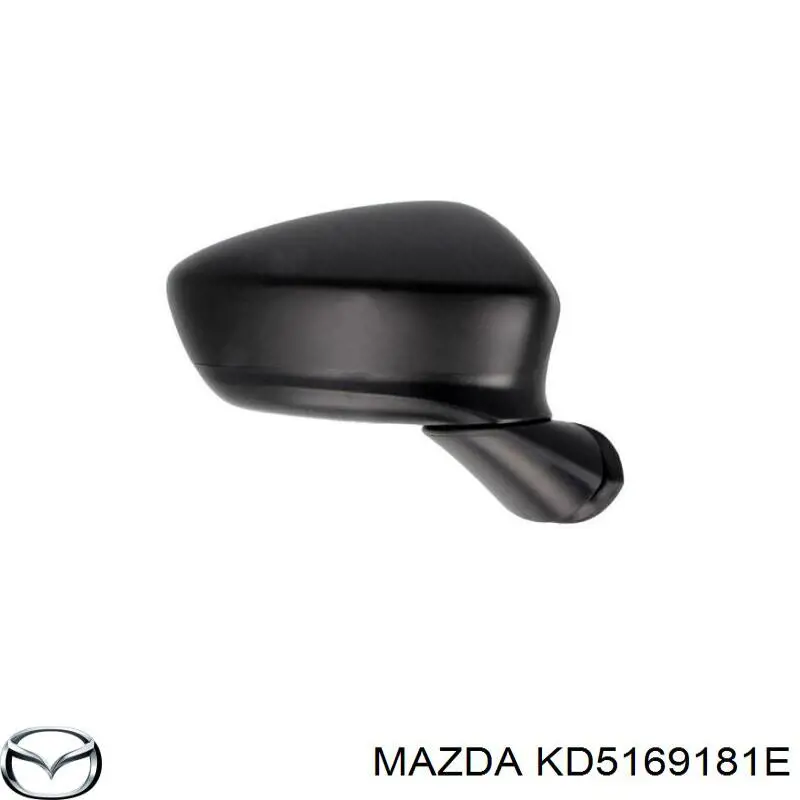 Купити KD5169181E Mazda Бічне дзеркало заднього виду ліве
