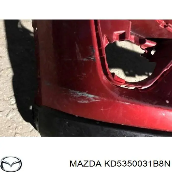 Бампер на авто Mazda KD5350031B8N ціна, від 75.35 USD