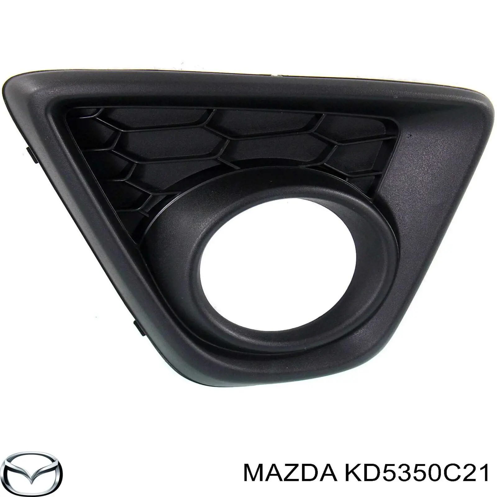 Заглушка під протитуманні фари, ліва Mazda KD5350C21 ціна, від 5.08 USD