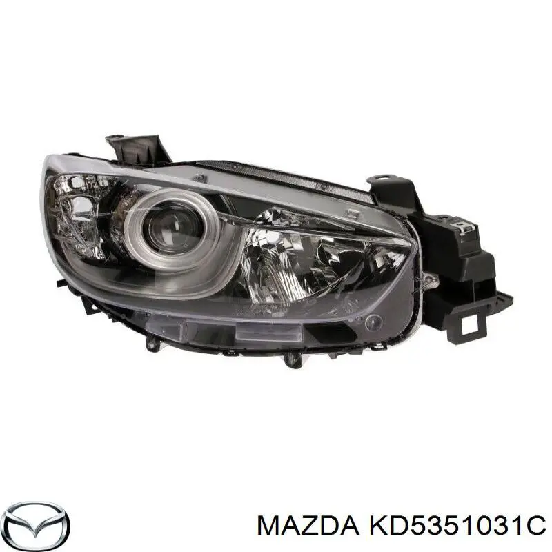 Фара права KD5351031C Mazda