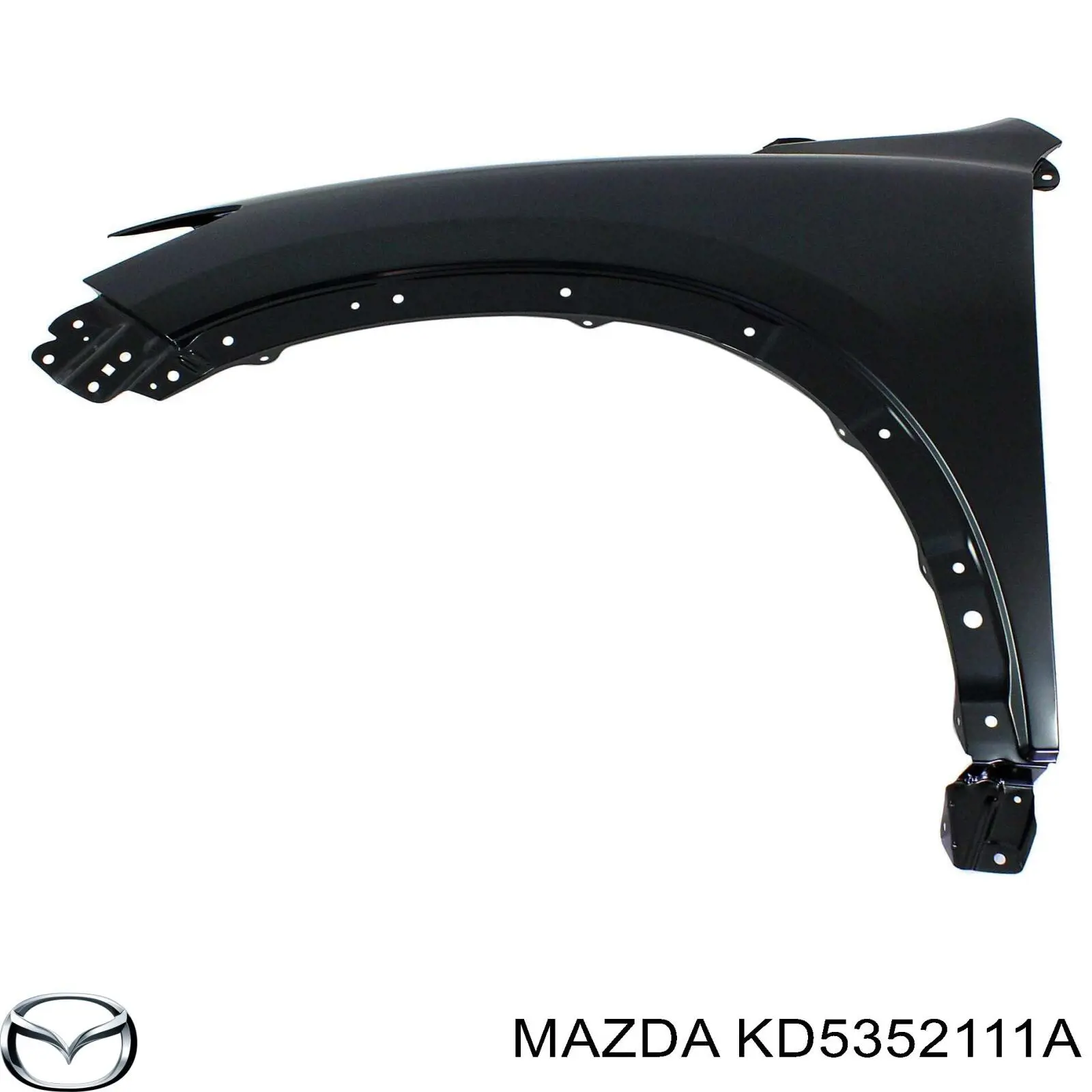 Крило переднє праве Mazda KD5352111A ціна, від 38.12 USD