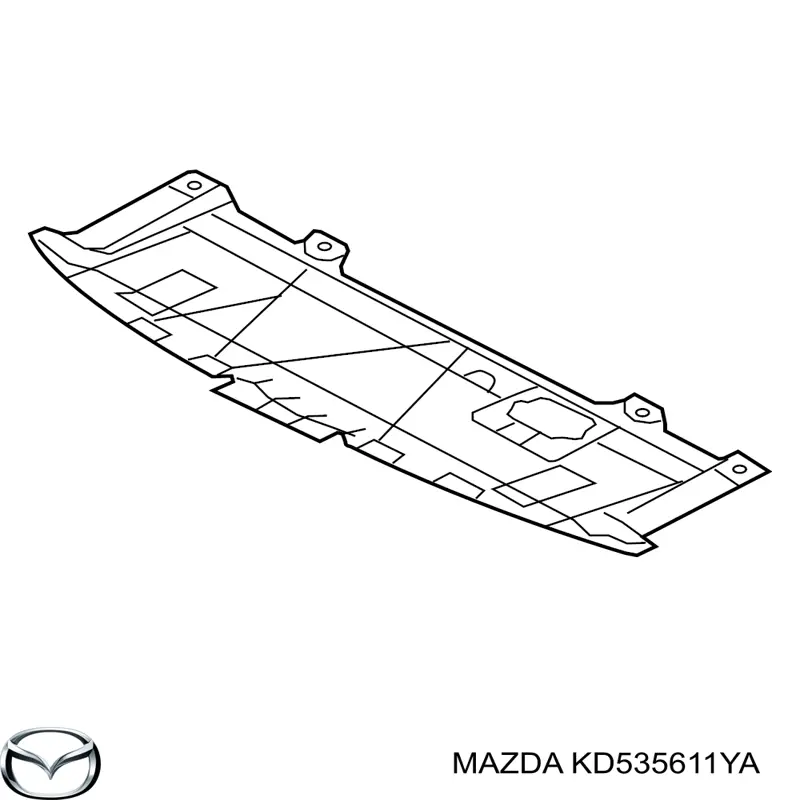  Захист двигуна передній Mazda CX-5 