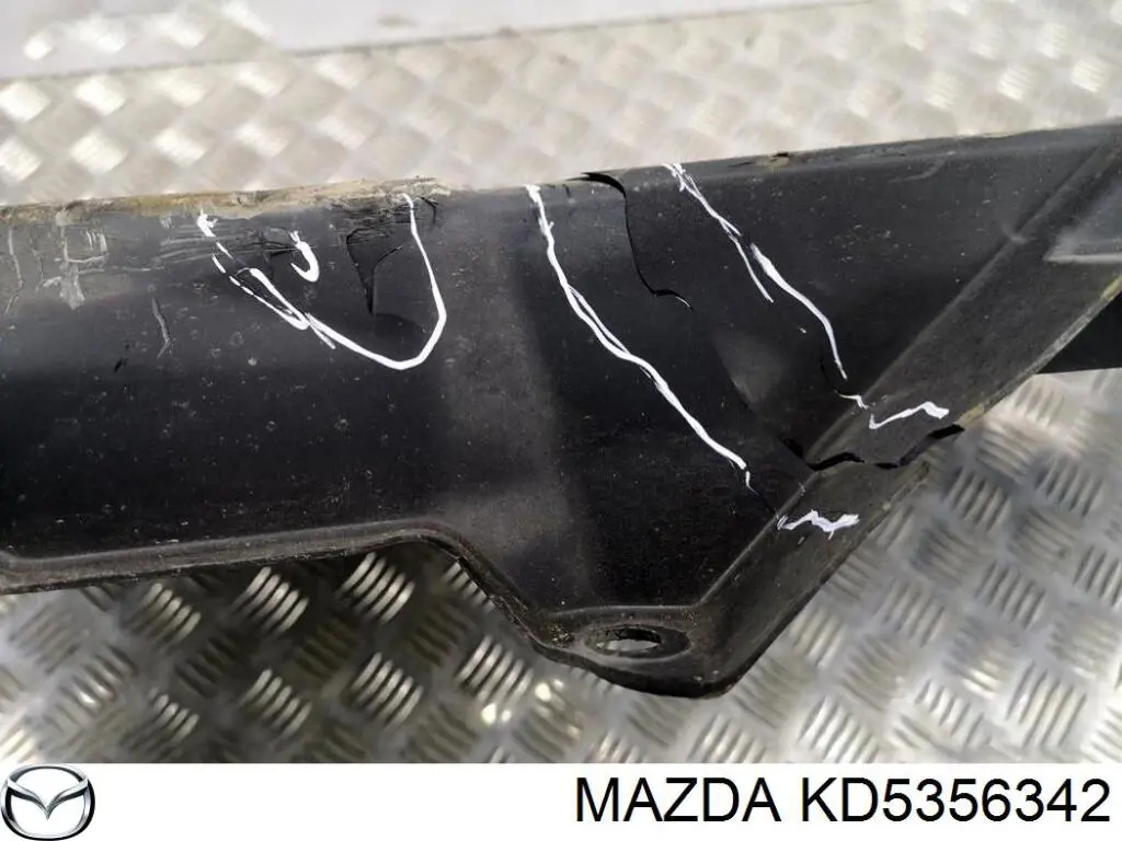 Захист двигуна, лівий Mazda KD5356342 ціна, від 5.91 USD