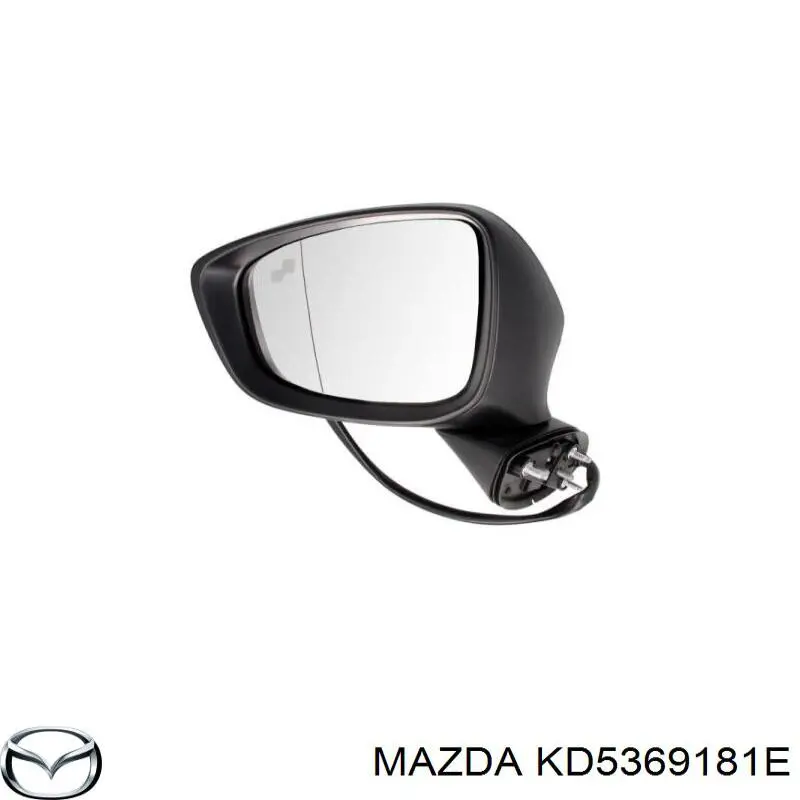 Ліве бічне дзеркало Mazda KD4569181G ціна, від 111.97 USD