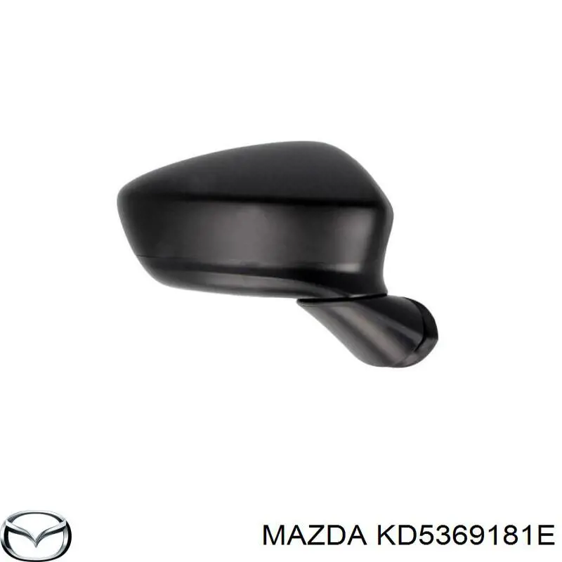 Ліве бічне дзеркало Mazda KD5369181E ціна, від 119.71 USD