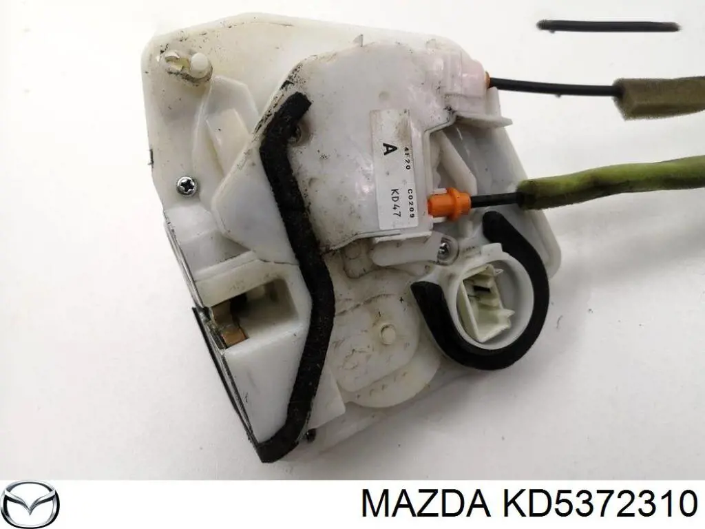Замок задньої дверї, правої Mazda KD5372310 ціна, від 8.86 USD