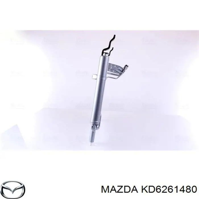 Конденсатор кондиціонера Mazda KD6261480 ціна, від 74.85 USD