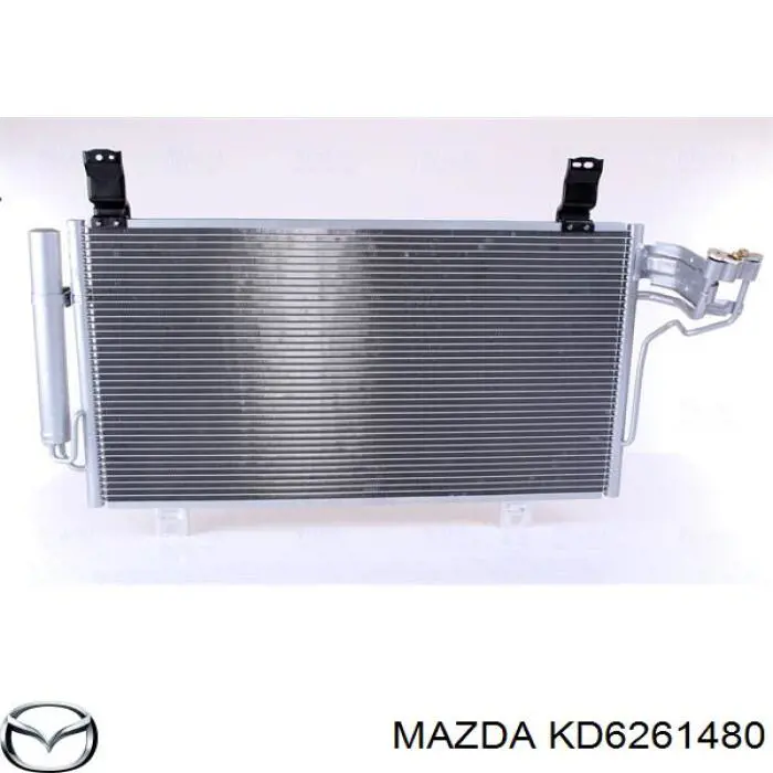 Радіатор кондиціонера KD6261480 Mazda