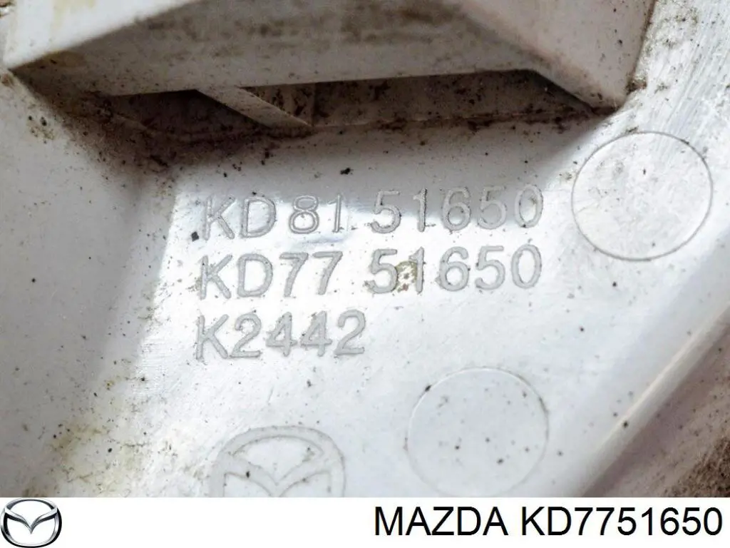 Ліхтар протитуманний задній, правий Mazda KD7751650