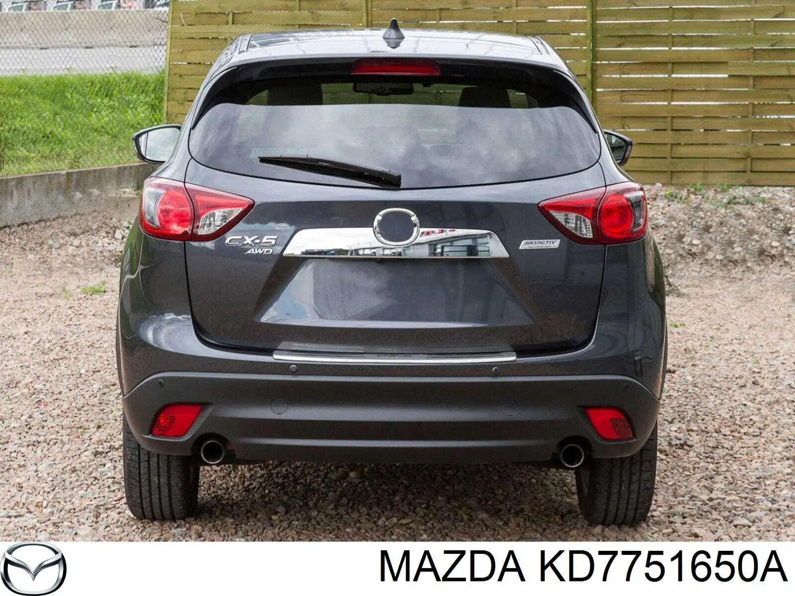 KD7751650A Mazda Фара задня, права