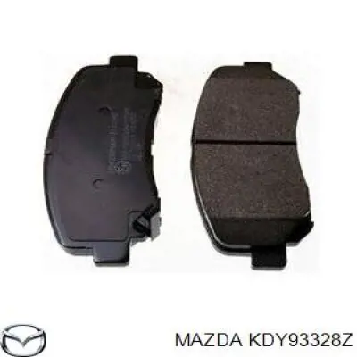 Гальмівні колодки Mazda KDY93328Z ціна, від 31.85 USD