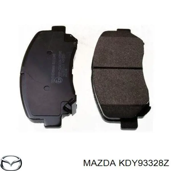 Купити KDY93328Z Mazda Колодки гальмівні передні, дискові