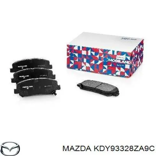 Тормозні колодки Mazda KDY93328ZA9C