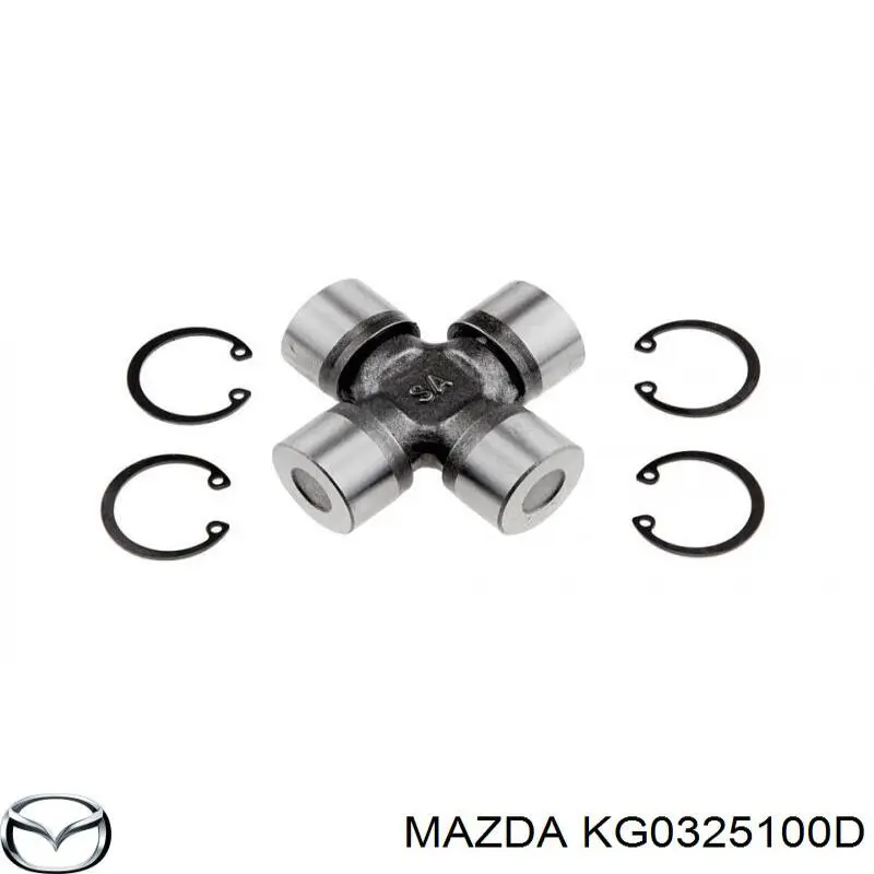 KG0325100D Mazda вал карданний задній, в сборі