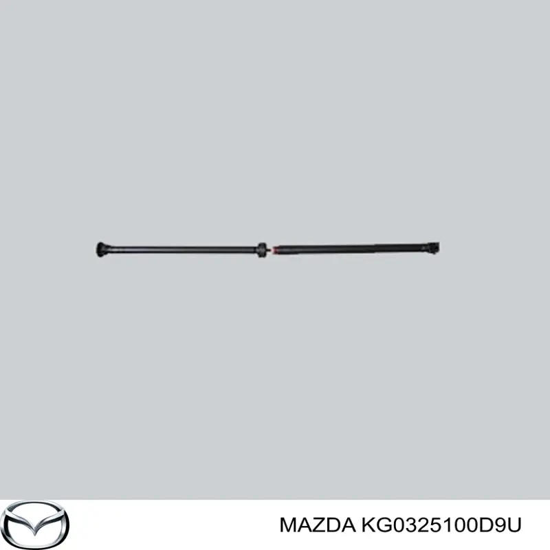 Вал карданний задній, в сборі Mazda CX-9 (TB) (Мазда CX-9)