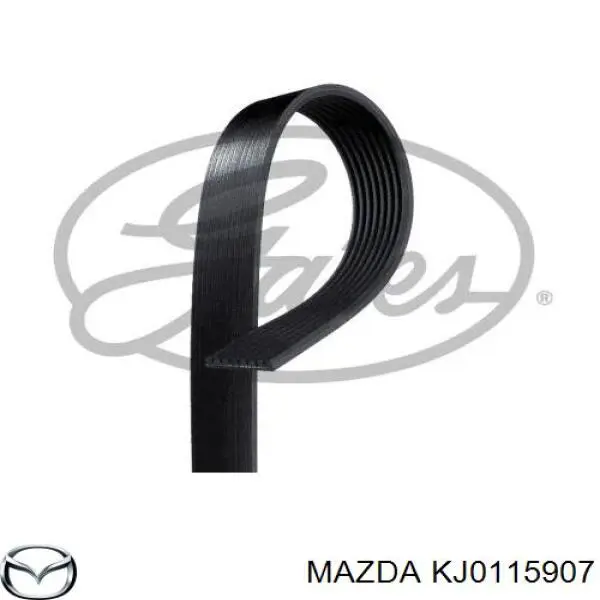 KJ0115907 Mazda Ремень генератора