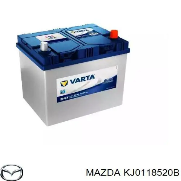 Батарея акумуляторна Mazda KJ0118520B ціна, від 95.21 USD