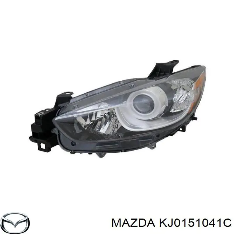 KJ0151041C Mazda фара ліва