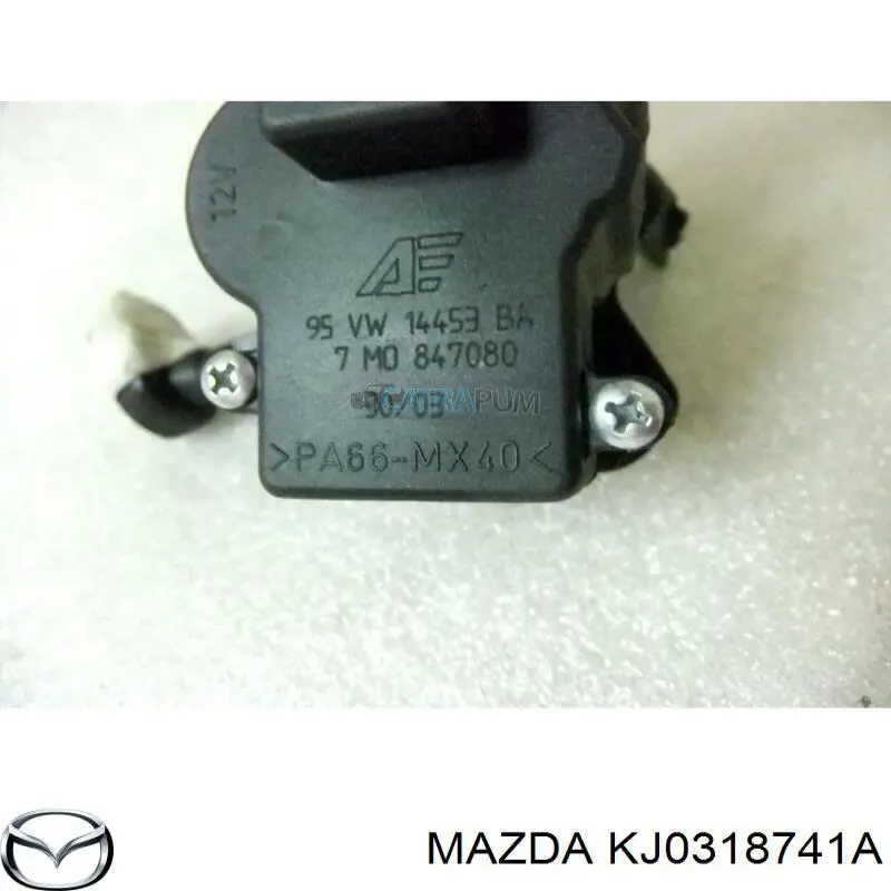 Клапан перетворювач тиску наддуву (соленоїд) Mazda KJ0318741A ціна, від 12.67 USD