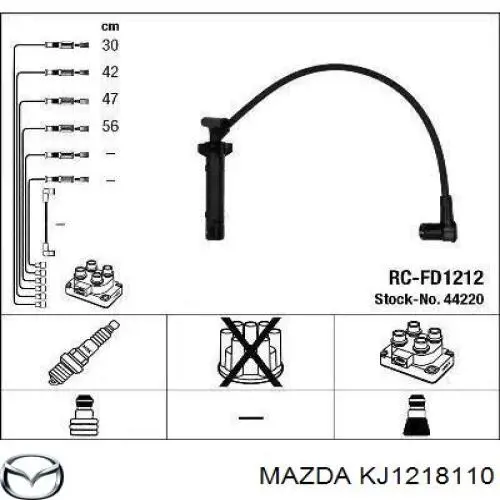 KJ1218110 Mazda Свіча запалювання