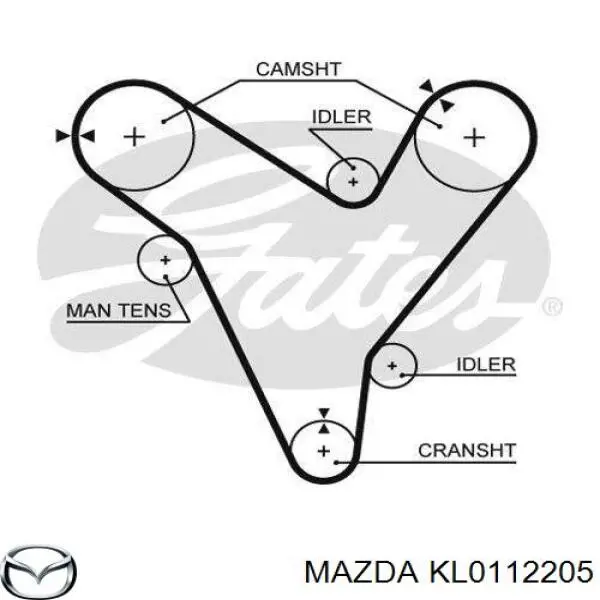 Ремінь ГРМ KL0112205 Mazda