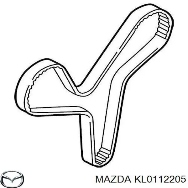 KL0112205 Mazda Ремінь двигуна